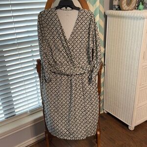 Talbots
Faux wrap dress
XL